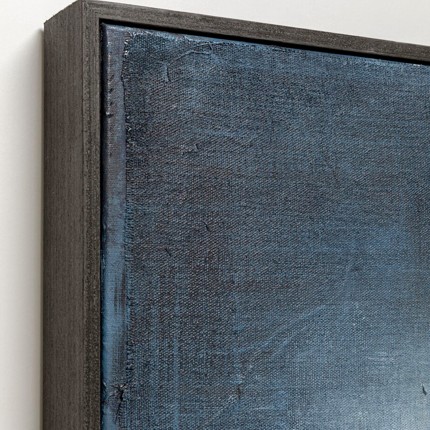 Canvas Picture Moody 120x150cm blue Kare Design