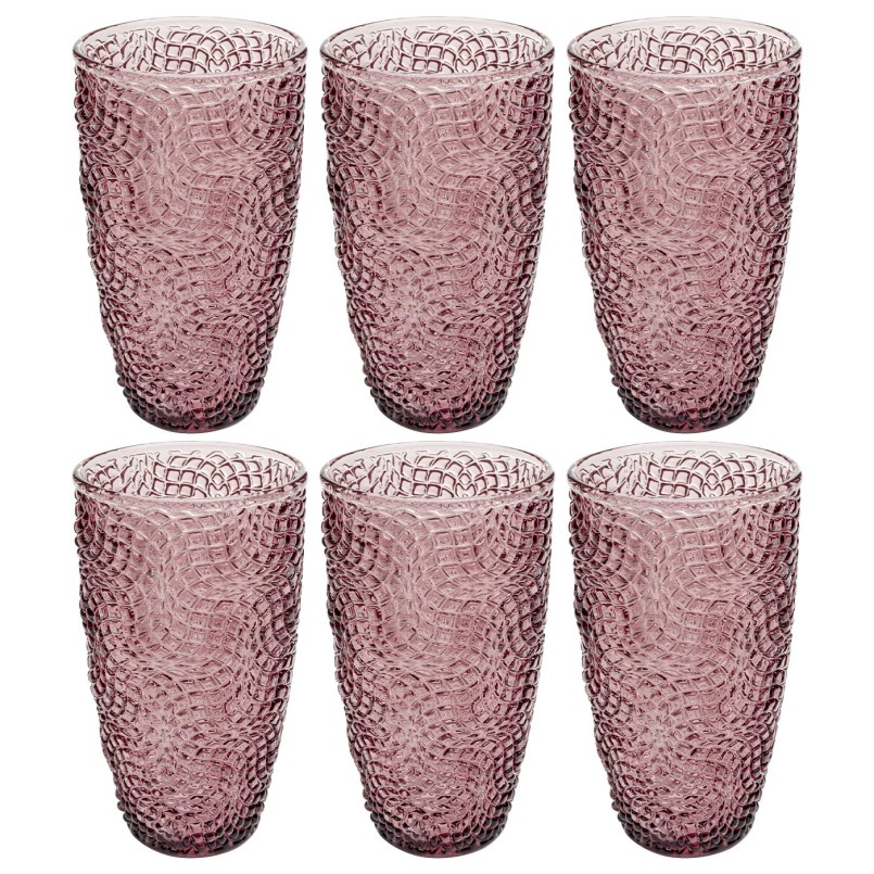 Waterglazen hoog Amara (6/set) Kare Design