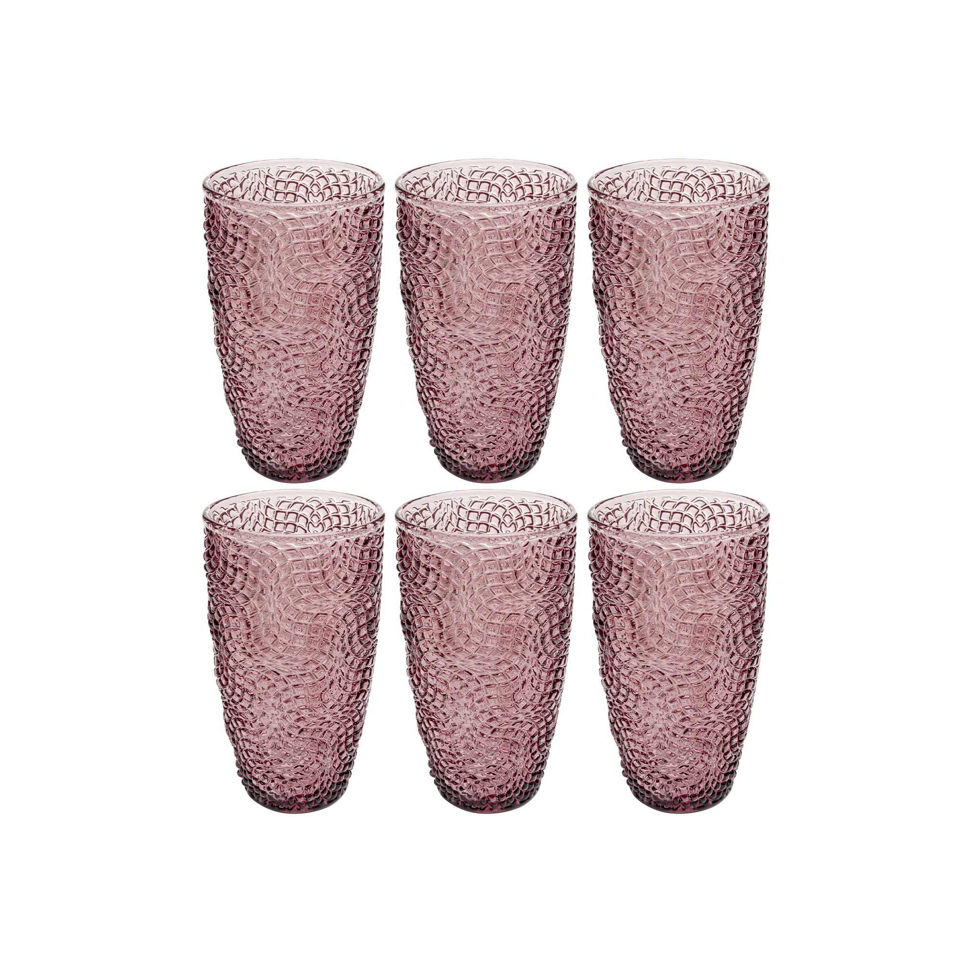 Waterglazen hoog Amara (6/set) Kare Design