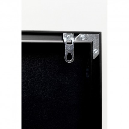 Framed Picture Diva 60x60cm blonde Kare Design