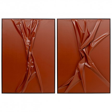 Schilderij Crincle (2/set) Kare Design