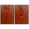 Framed Picture Crincle (2/set) Kare Design