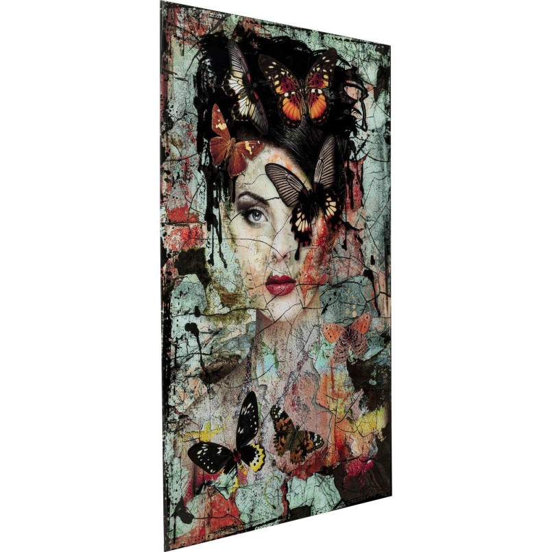 Wandofoto Lady Butterfly 55x75cm Kare Design