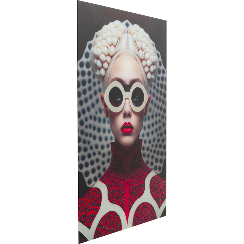 Wandfoto Vibe vrouw 55x75cm Kare Design