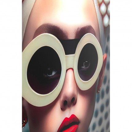 Wandfoto Vibe vrouw 55x75cm Kare Design