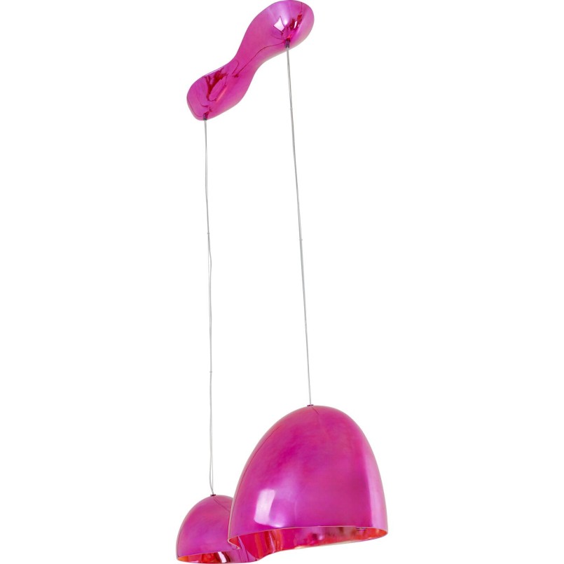 Suspension Cloud Beam Double fuchsia 100cm
