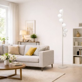 Vloerlamp Scala Balls 160cm beige Kare Design