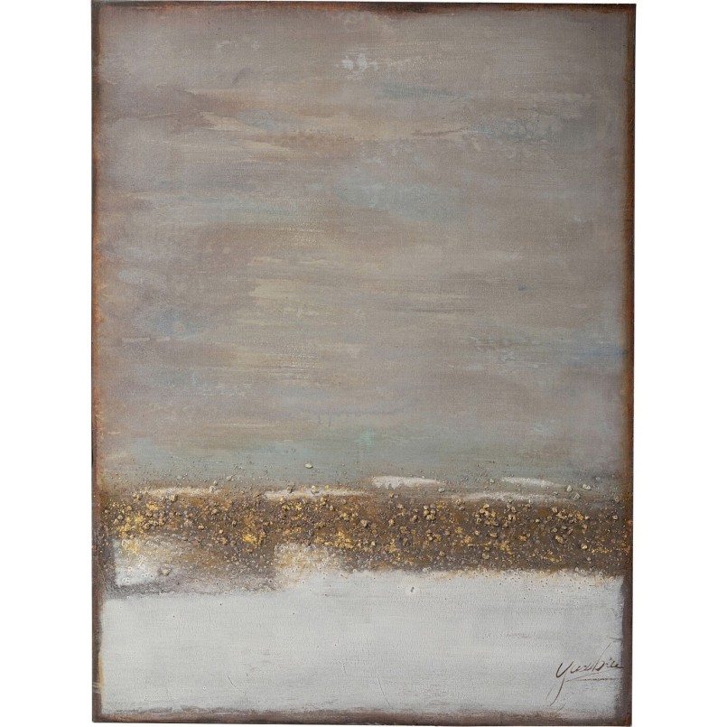 Oil Painting Abstract Horizon 55x75cm Kare Design