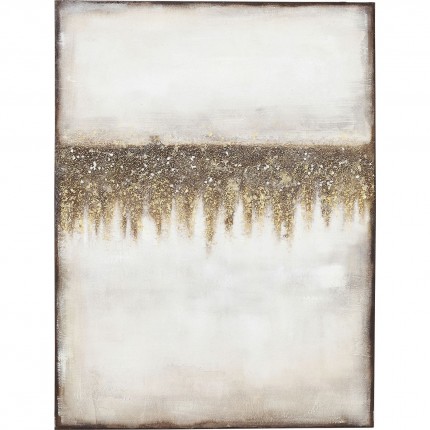 Schilderij Abstract Fields 55x75cm Kare Design