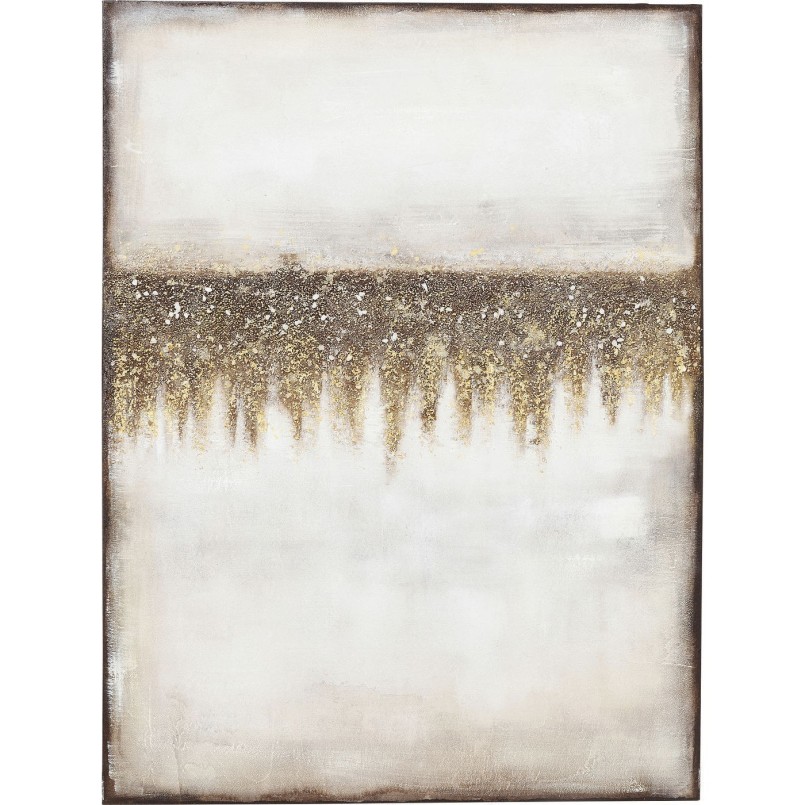 Schilderij Abstract Fields 55x75cm Kare Design