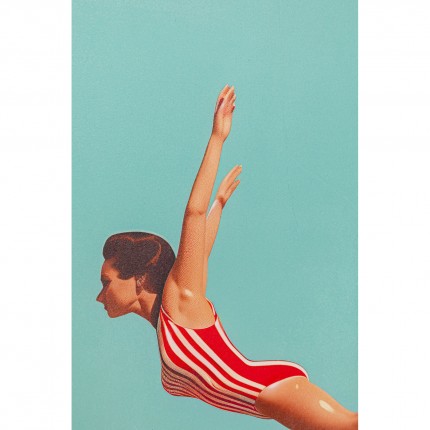 Schilderij vliegen 73x103cm Kare Design