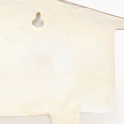 Wand Kapstok honden wit 37cm Kare Design