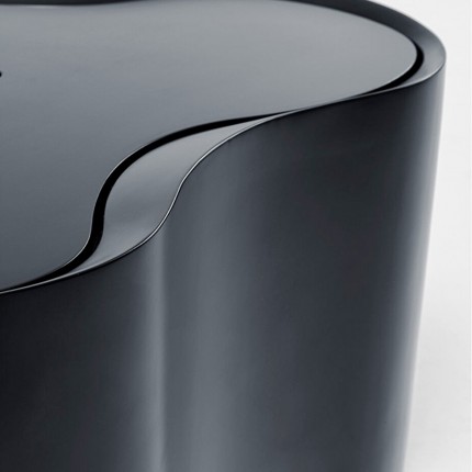 Salontafel Lotus 35cm zwart Kare Design