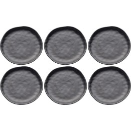 Set of 4 large black sandstone bowls | Kare Design
