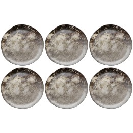 Grey and brown dinner plate - Savannah - Kare Design