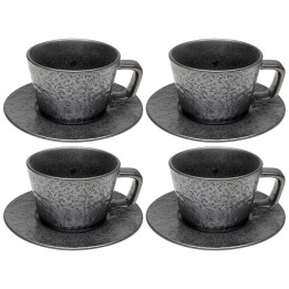 Black espresso cups - Cosmos - Kare Design