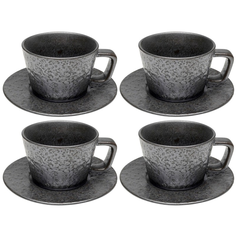 Black espresso cups - Cosmos - Kare Design
