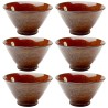 Red and black earthenware bowls - Ari - Kare Design