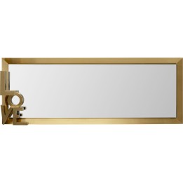 Miroir mural Love Letters 3D 110x40cm