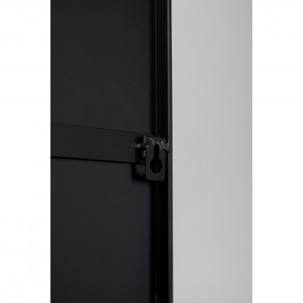 Wall Mirror Starlet 200x70cm black Kare Design