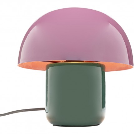 Tafellamp Mushroom Duo 20cm paars en groen Kare Design
