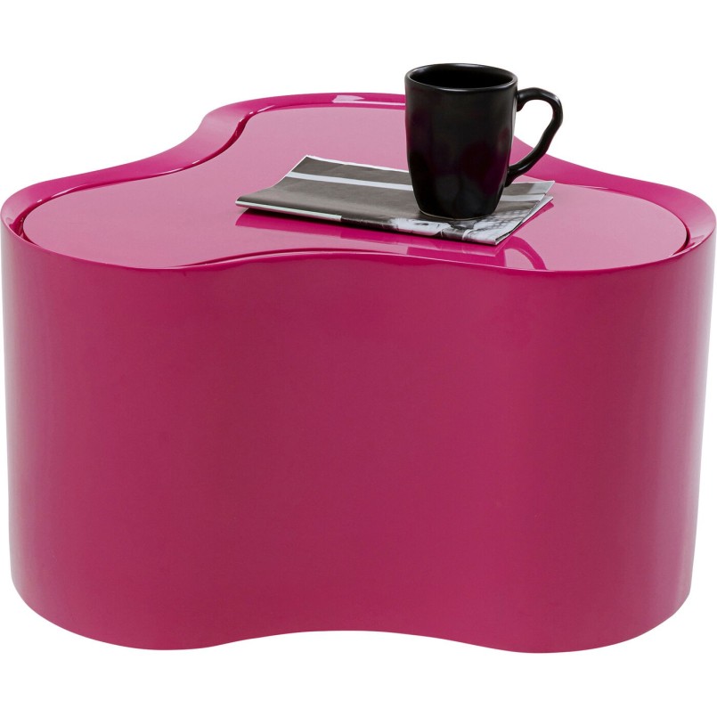 Table d appoint Lotus fuchsia 30cm