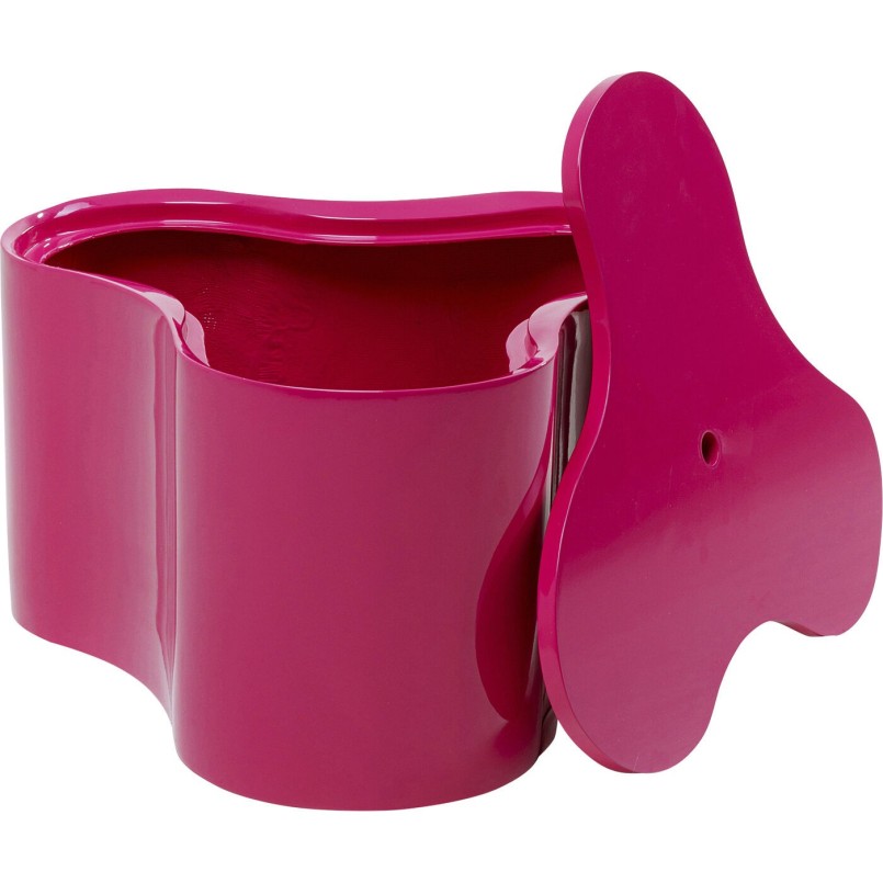 Table d appoint Lotus fuchsia 30cm