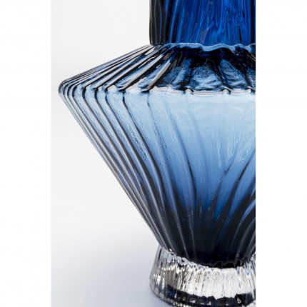 Vase Daphne blue 20cm Kare Design