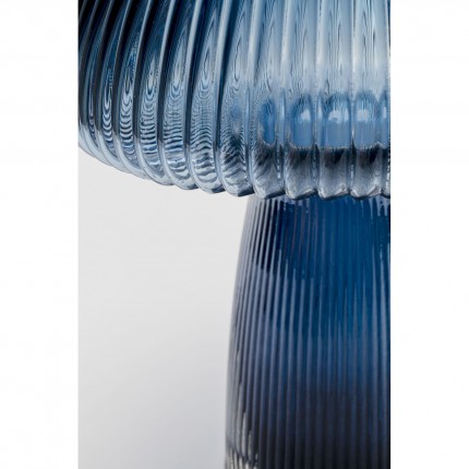 Vaas Daphne paddestoel blauw 24cm Kare Design