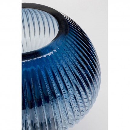 Vaas Daphne paddestoel blauw 24cm Kare Design