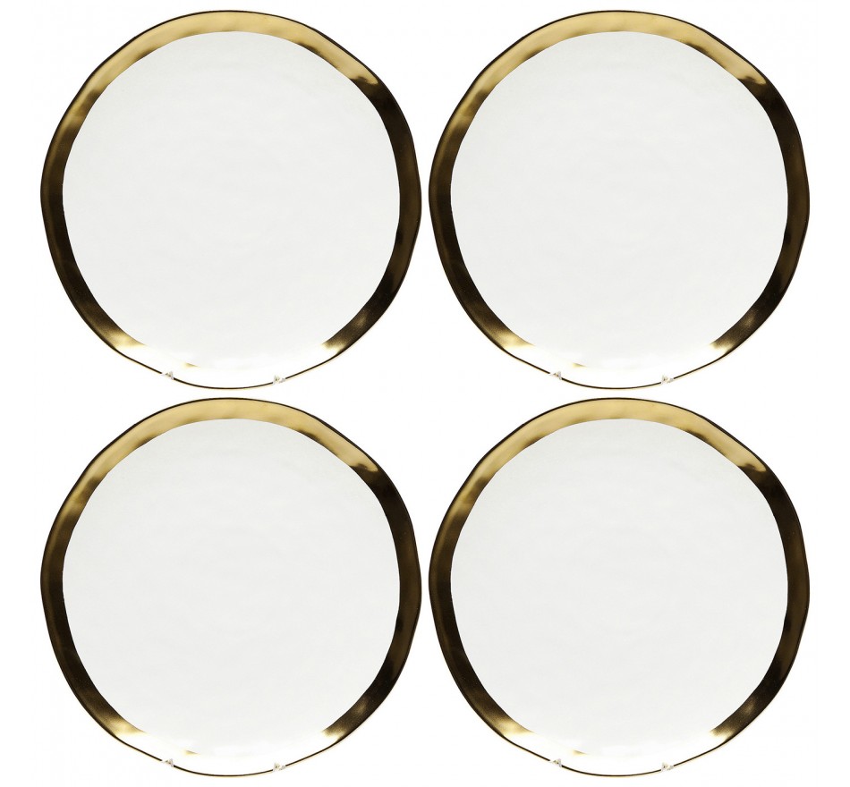 Plate Bell Ø25cm (4/Set) Kare Design