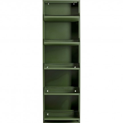 Shoe Container Caruso olive 5 drawers Kare Design