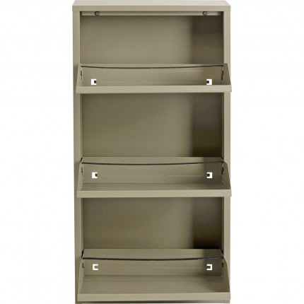 Shoe Container Caruso khaki 3 drawers Kare Design