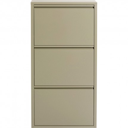 Shoe Container Caruso khaki 3 drawers Kare Design