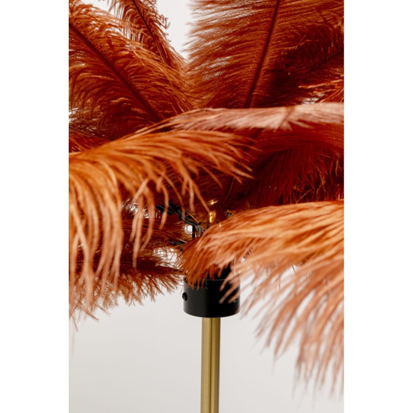 Rode veer vloerlamp - Kare Design