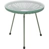 Green garden side table - Acapulco - Kare Design