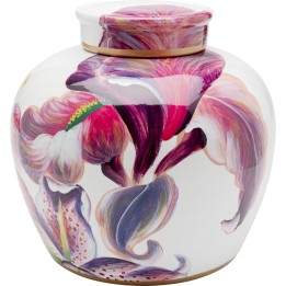 Boîte décorative Lillies pink Ø27cm