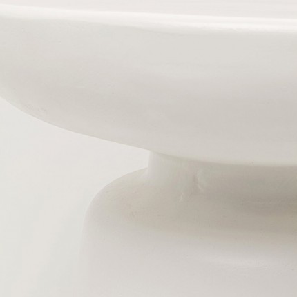 Bijzettafel Paco wit Ø41cm Kare Design