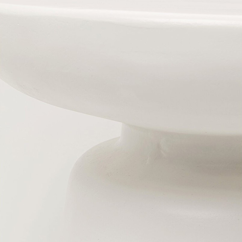 Side Table Paco white Ø41cm Kare Design