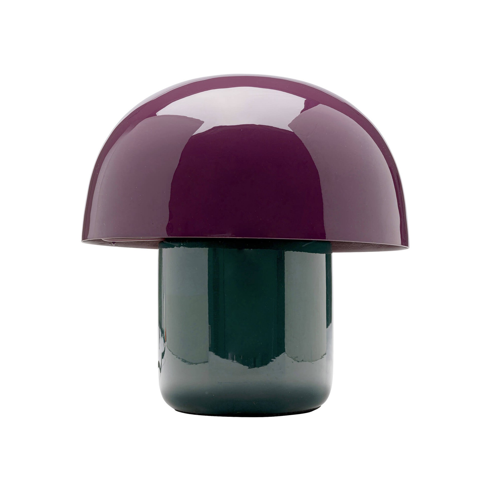 Table Lamp Mushroom Duo 20cm purple and green Kare Design