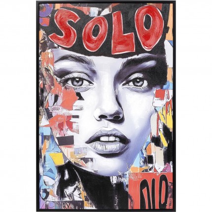 Schilderij Muse Collage 80x120cm Kare Design