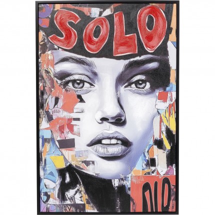 Schilderij Muse Collage 40x50cm Kare Design