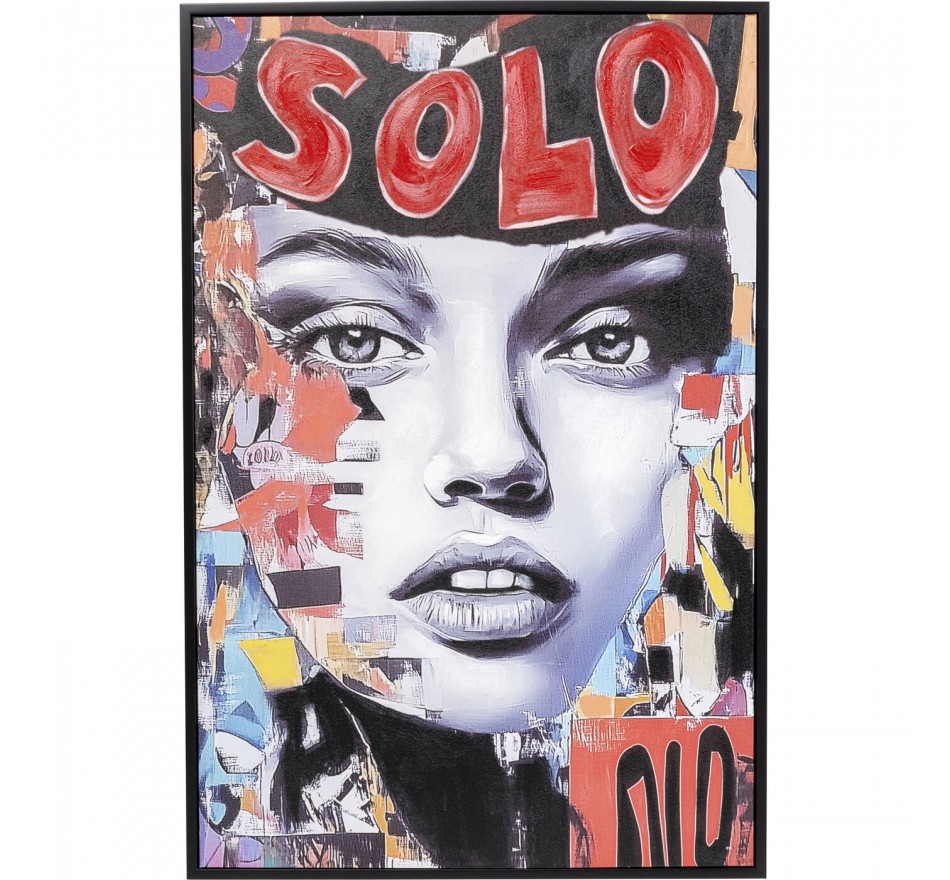 Schilderij Muse Collage 40x50cm Kare Design