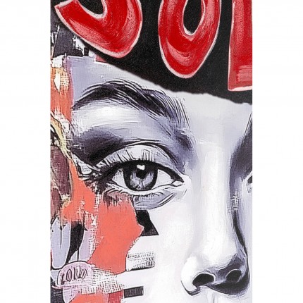 Schilderij Muse Collage 40x50cm Kare Design