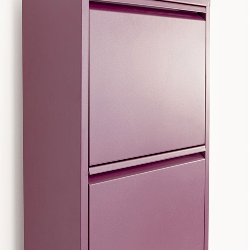 Schoenenkast Caruso paars 5 laden Kare Design