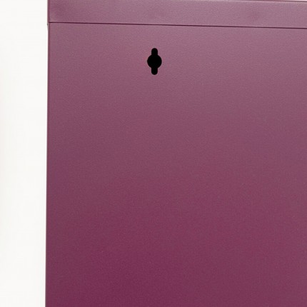 Shoe Container Caruso purple 5 drawers Kare Design