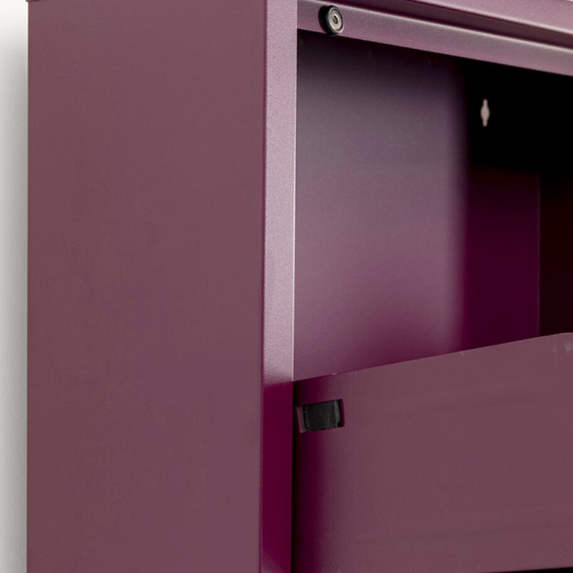 Schoenenkast Caruso paars 5 laden Kare Design