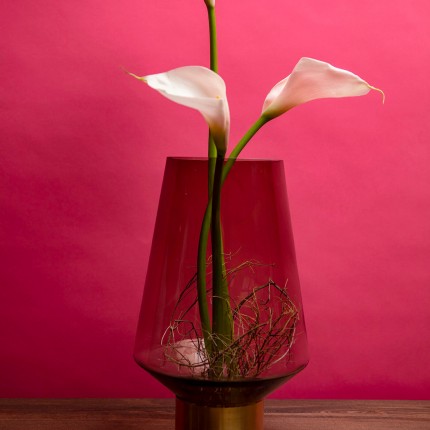 Vase Noble Ring Brown 40cm Kare Design