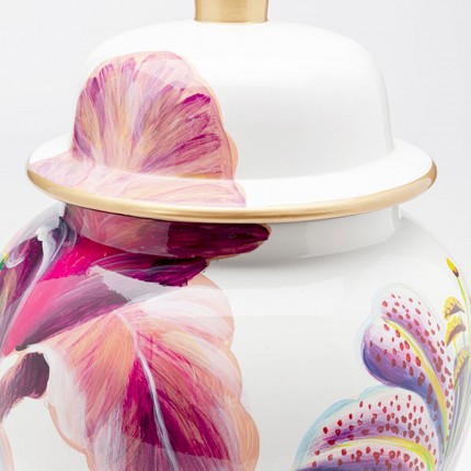 Opberger roze lelies 42cm Kare Design