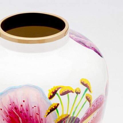 Vaas roze lelies 37cm Kare Design